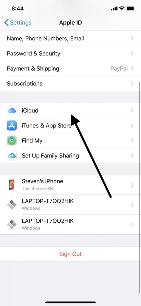 Haga una copia de seguridad de los datos de su iPhone con iCloud