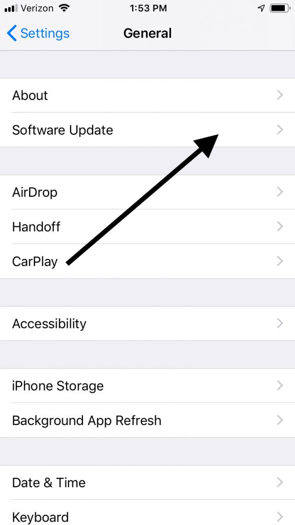 Instalar la última versión de iOS puede hacer que su punto de acceso personal funcione