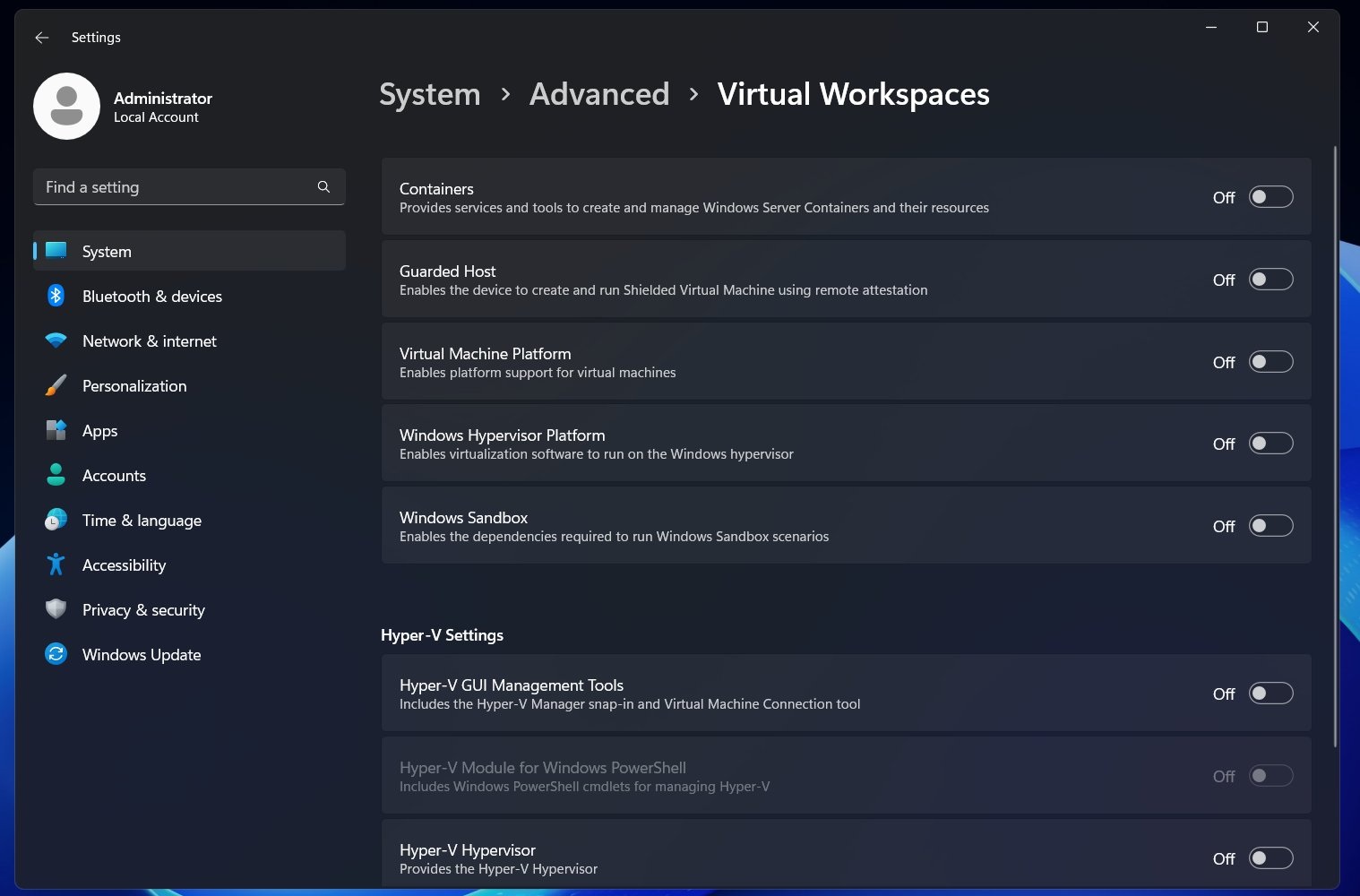 Espacios de trabajo virtuales