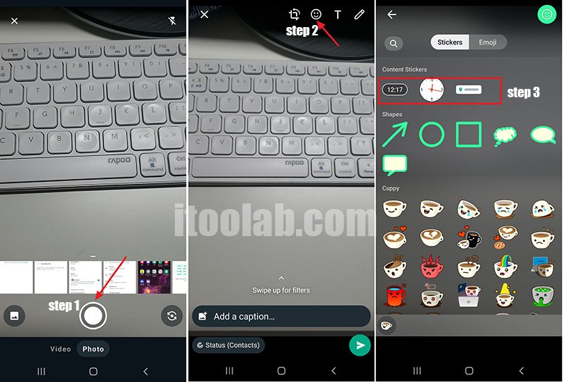 Add location whatsapp status android.jpg