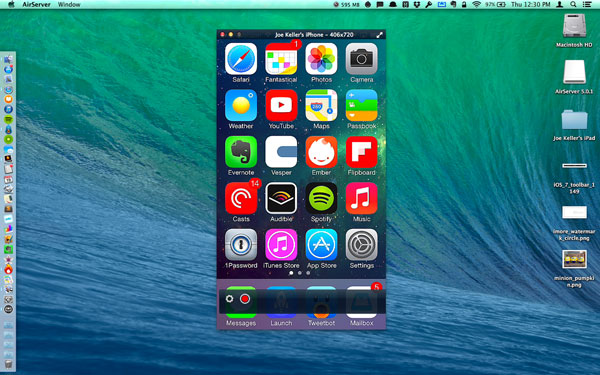 Recordadora de pantalla de iOS gratis