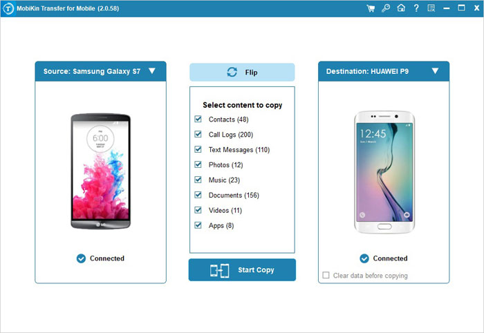 Transferir datos de Android a Android