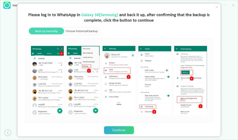 Watsgo Guied - Backup WhatsApp Android 