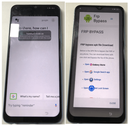 Evitar Google Lock con Talkback