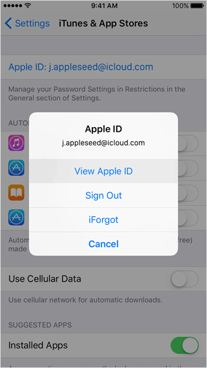 Verifique la identificación de Apple