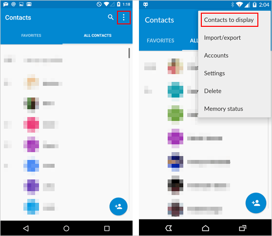 recuperar el número de teléfono eliminado Android por contactos sin hacer