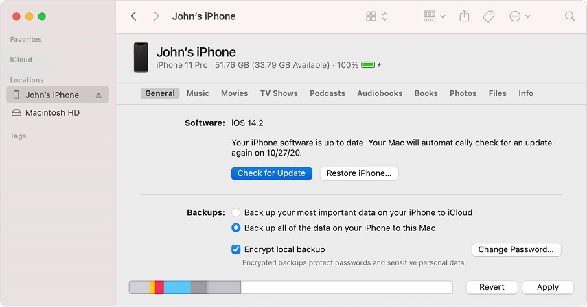 Actualización a iOS 16/15 con iTunes