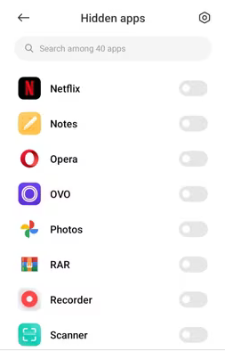Deshide la aplicación en Android