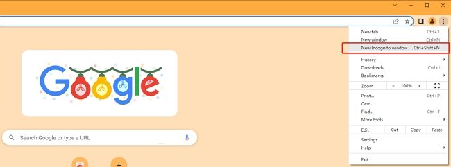 Guía de Watsgo: prueba el modo de incógnito