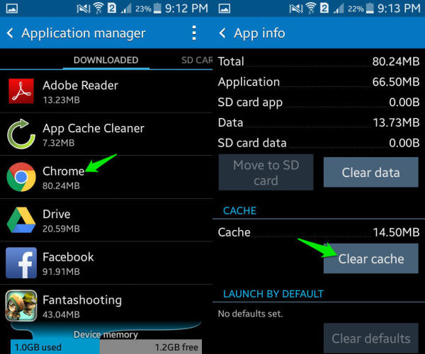 Clear Gallery Cache para solucionar fotos faltantes en Android