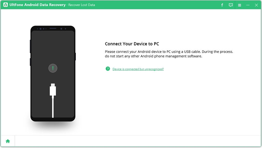 Conecte el dispositivo a la computadora