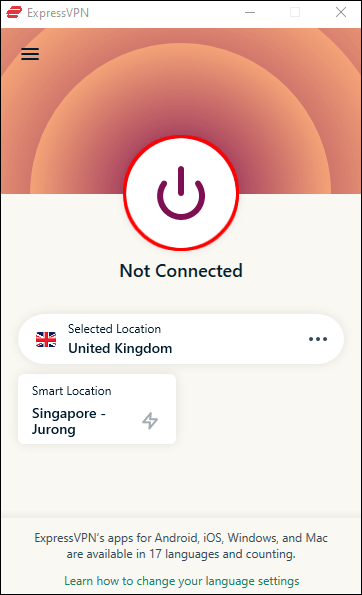 conectar expressvpn