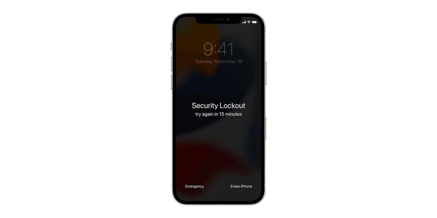 Deshabilitar el bloqueo de seguridad a través de Erase iPhone 15