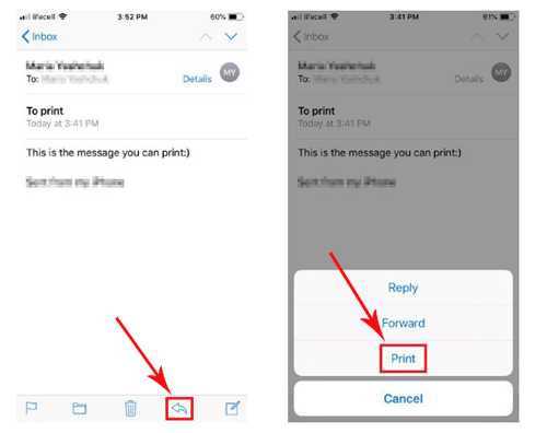 Cómo imprimir el calendario en iPhone con AirPrint