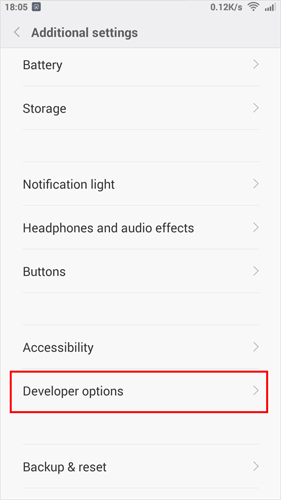 Depurar Redmi