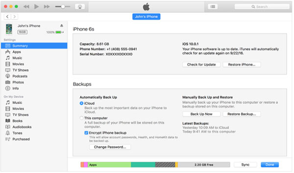 Cómo hacer una copia de seguridad de los mensajes de Viber en PC a través de iTunes