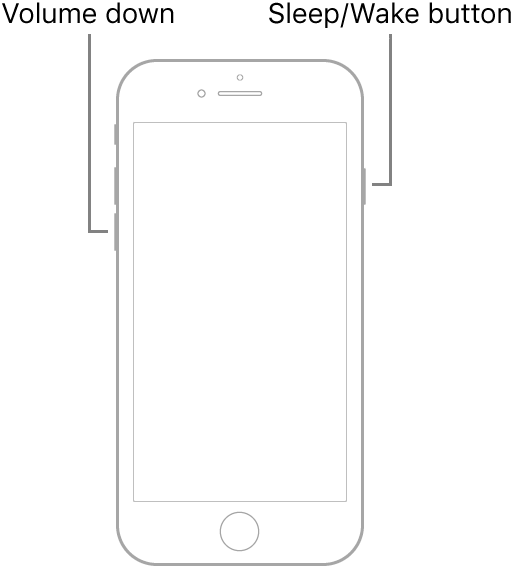 Forzar para reiniciar en modo DFU - iPhone7s