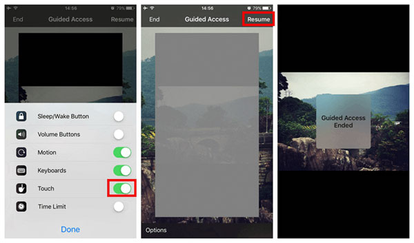 Cómo congelar la pantalla del iPhone