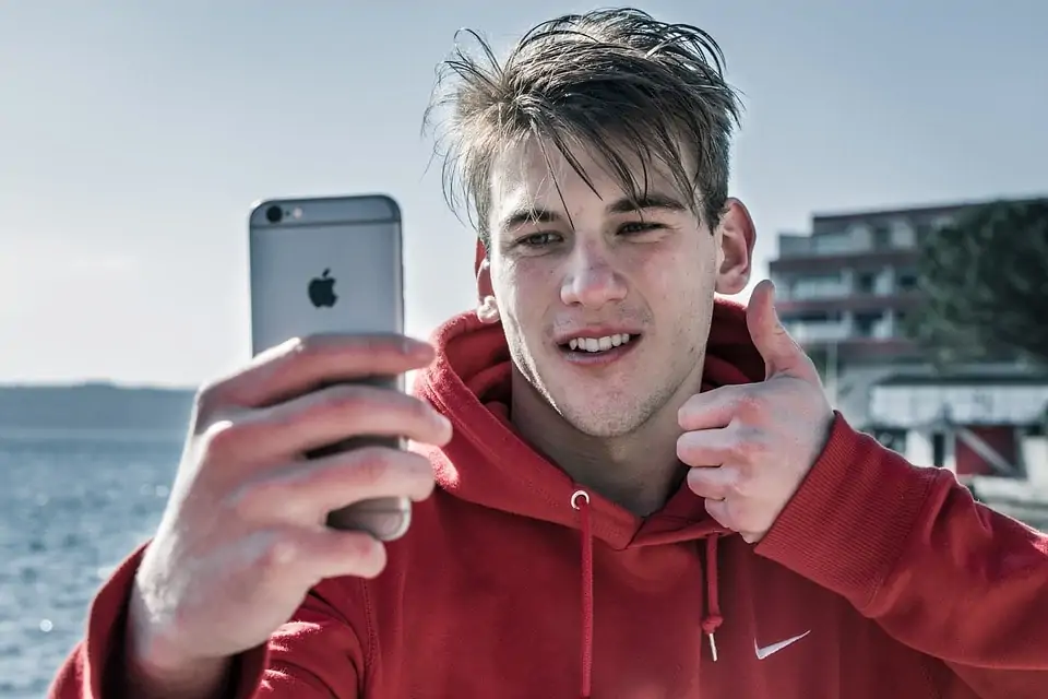 usuario de iPhone