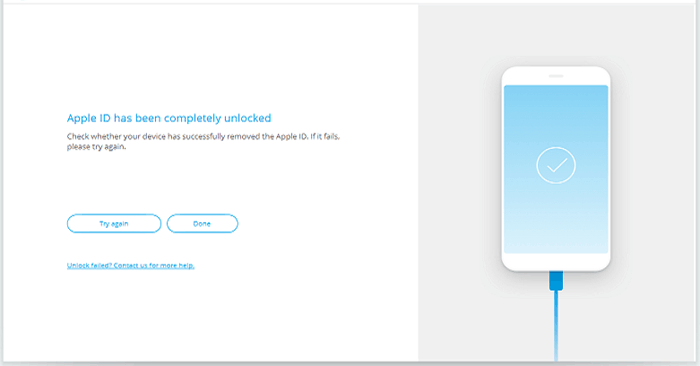 Desbloquee con éxito su cuenta de iCloud
