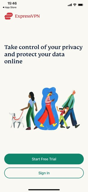 Iniciar sesión ExpressVPN