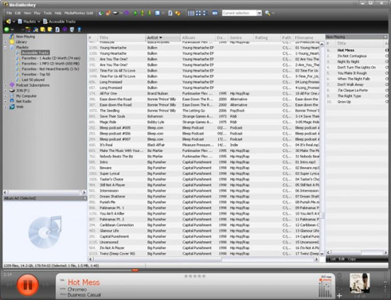 Transfiera la música al iPhone a través de Mediamonkey