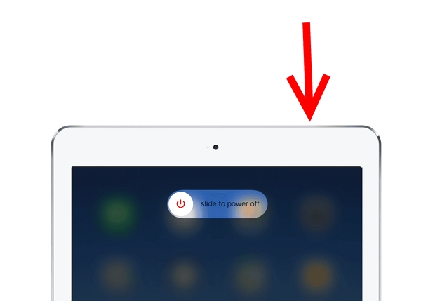 Reinicie su iPad para corregir líneas verticales en iPad