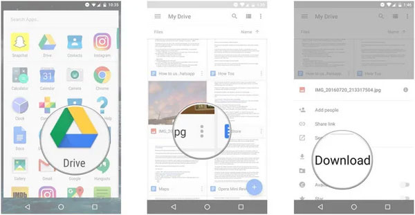 Cómo recuperar los datos de OPPO usando la copia de seguridad de Google Drive