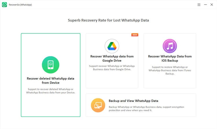 Cómo restaurar las pegatinas de WhatsApp Recovergo WhatsApp