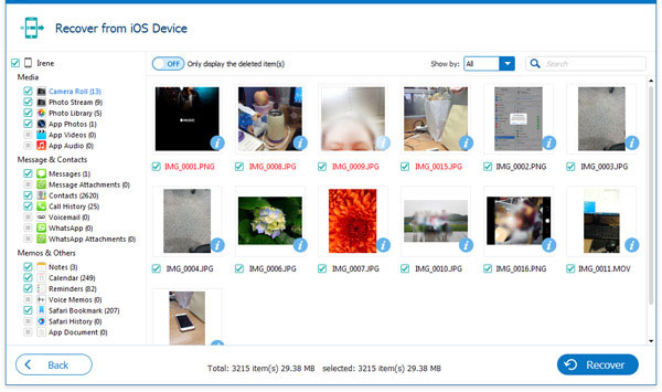 Software de recuperación de iPod como iPhone Data Recovery