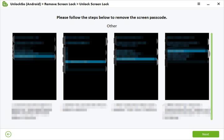 Para desbloquear el bloqueo de la pantalla del teléfono Realme, necesitamos ponerlo en modo de recuperación. Luego siga las instrucciones para eliminar el código de pantalla.