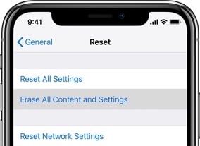 Restablecer la configuración de la red