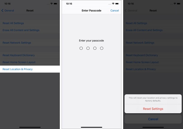Pantalla de bloqueo de iPhone no disponible para el clima