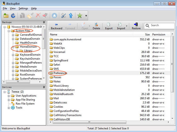 Cambie la ubicación actual en el iPhone editando un archivo flist