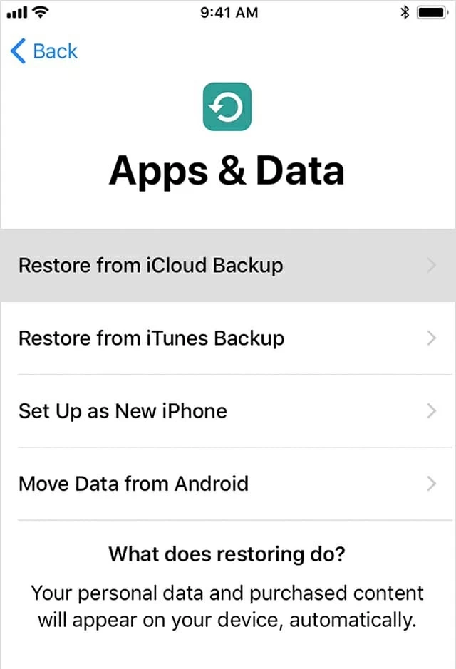Recupere notas en iPhone SE sin computadora