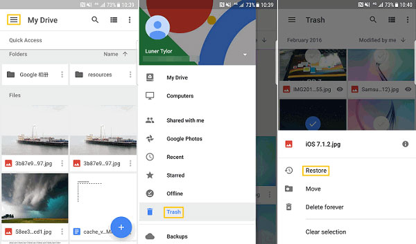 recuperar fotos desaparecidas de Google Photos