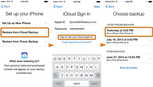 Cómo sacar datos de un iPhone roto desde la copia de seguridad de iCloud