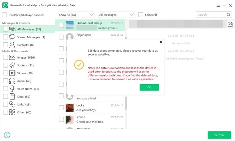 Cómo restaurar las pegatinas de WhatsApp Android
