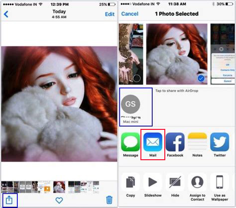 Envíe fotos de iPhone por correo electrónico a la computadora Windows 7