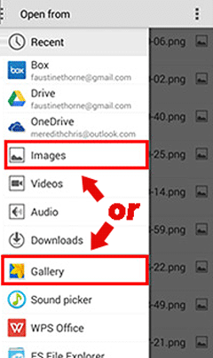 aplicación para transferir iOS a Android como Google Drive