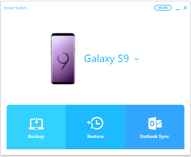 Transferir videos desde Samsung Windows 10 a través de Smart Switch