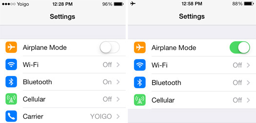Compruebe si el iPhone está bloqueado por el operador desde la configuración del iPhone