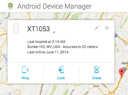 ¿Cómo desbloqueo mi galaxy s5 con encontrar mi dispositivo?