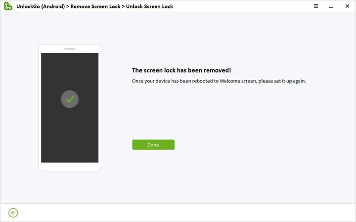 Desbloquear el teléfono Vortex con éxito