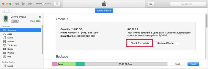 Actualización de iOS 10.3