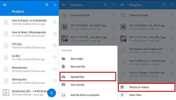 Alternativa a iCloud para Android como Dropbox