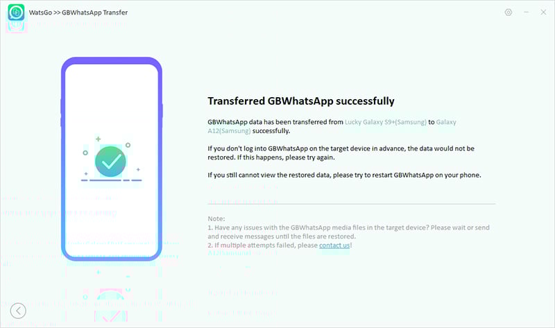 Guía Watsgo - Transfiera con éxito GBWHATSAPP a GBWHATSAPP